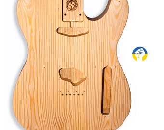 Corpo della chitarra in pino con camera: leggero progetto Esquire in stile T