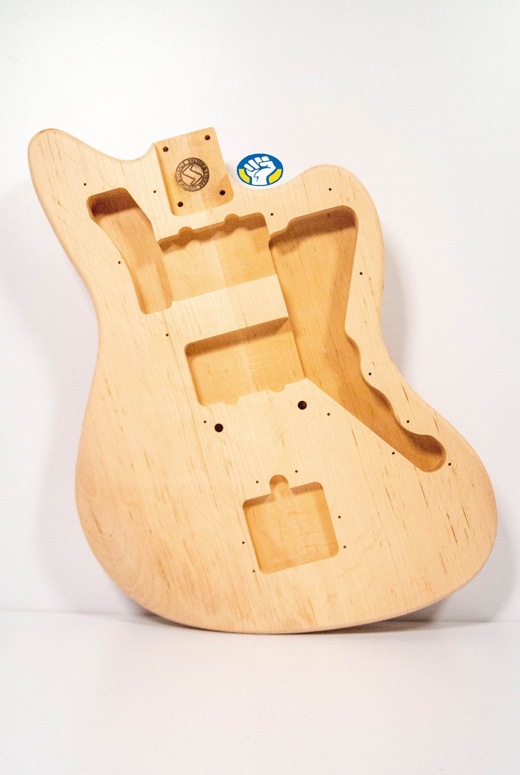 Jazz Master 62 JM Alder Unfinished Guitar Body. Sanded