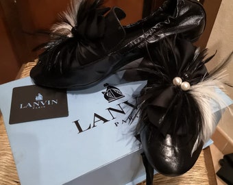 Lanvin Paris leather loafer