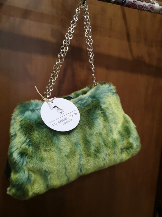 Pochette in eco-pelliccia Intred by Max Mara | Etsy Italia