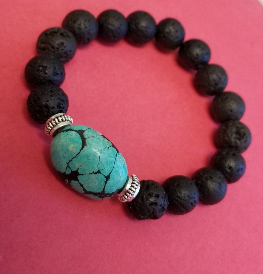 Lava Bead Diffuser Bracelet Etsy UK