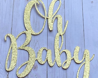 Oh Baby Cake Topper