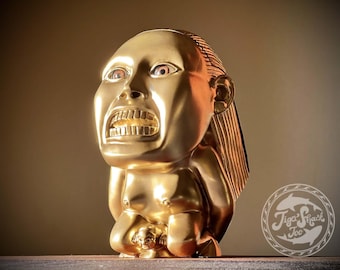 Golden Chachapoyan Fertility Idol from Indiana Jones