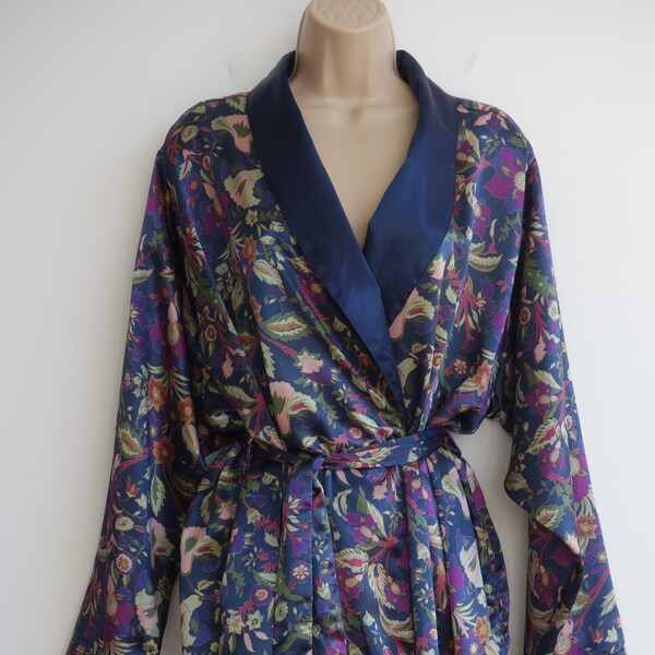 Satin Dressing Gown Etsy UK