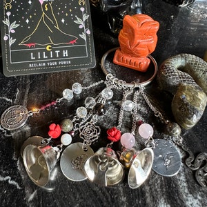 Lilith Witch Bells: Goddess of Night Altar Tool