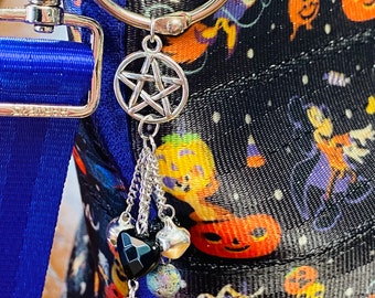 Witch Bells Keychain: Protection Charm, Car/Purse Accessory