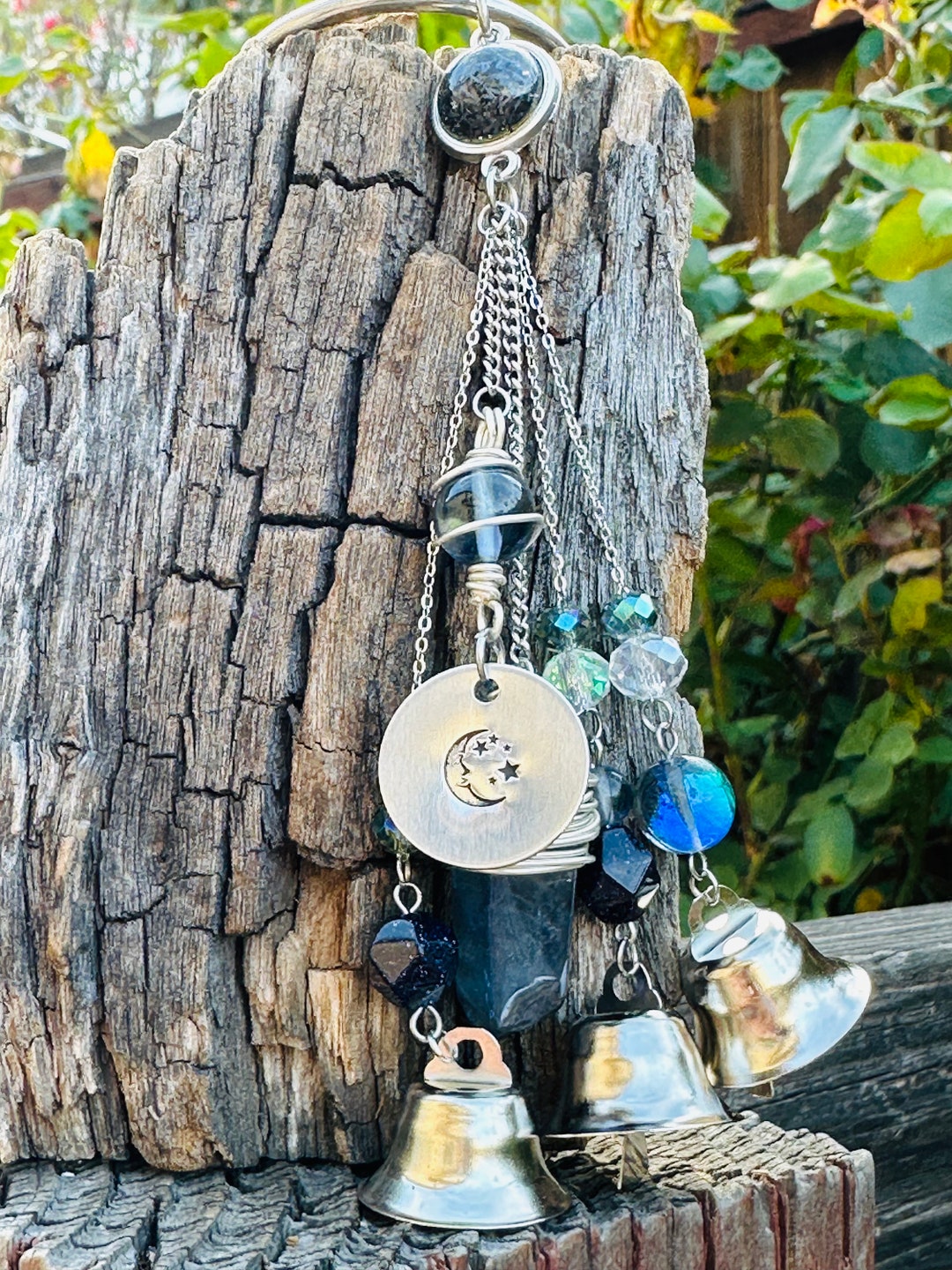 Celestial Bells/ Moon Bells/ Witch Bells/ Bells/ Gemstones/ Blue