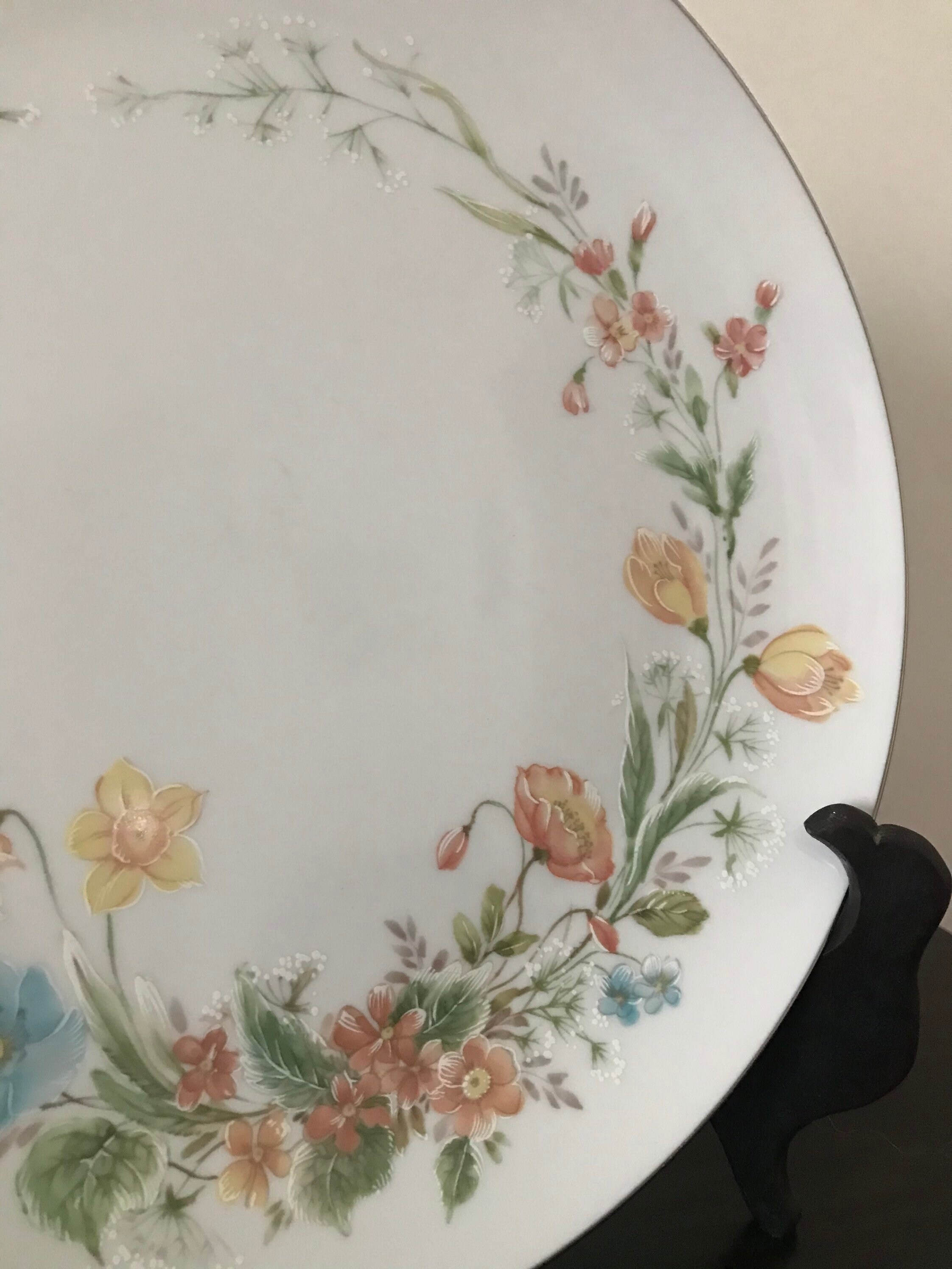 Premiere fine China MD104 Berkshire floral dinner plates with Etsy