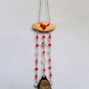 Red Cardinal Wind Chime