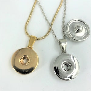 18mm 20mm Jazz Snap Necklace