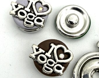 Yoga 12mm Mini Petite Jazz Snap for Snap Button Jewelry