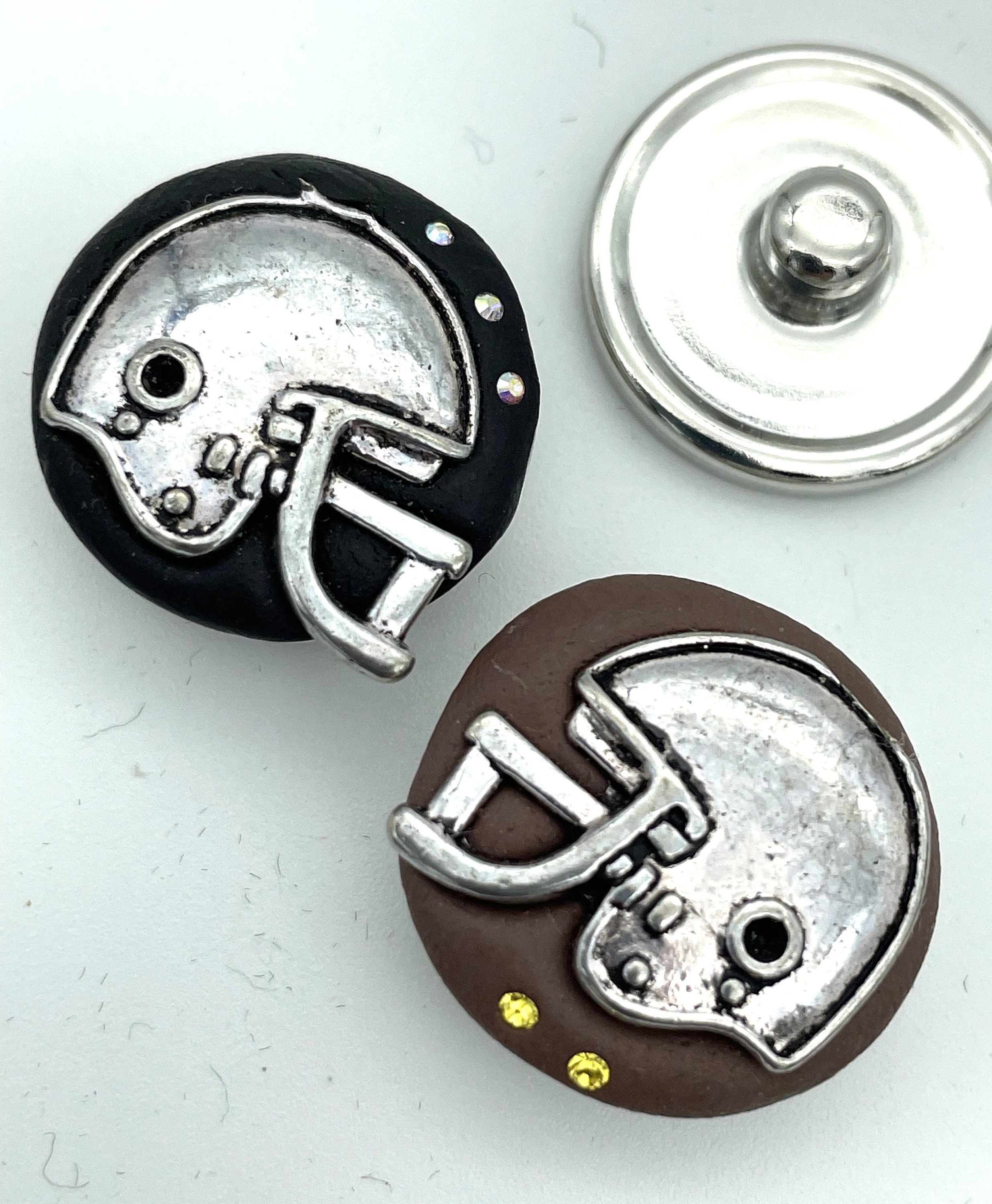 Football Helmet 18/20mm Jazz Snaps Standard Size for Snap Etsy