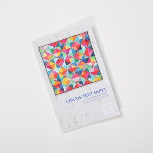 Zirkuszelt Quilt Anleitung (Papier)