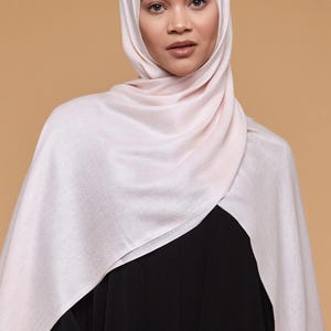 Soft Rose Lenzing Modal Hijab - CAVE
