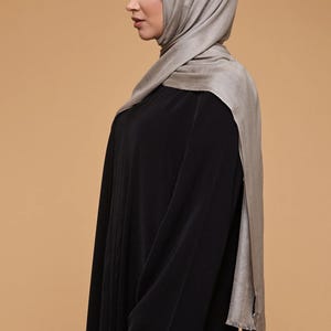Latte Lenzing Modal Hijab - CAVE