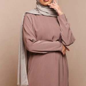 Quite Grey Lenzing Modal Hijab - CAVE