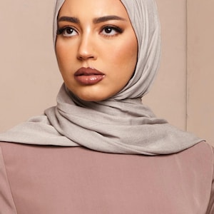 Quite Grey Lenzing Modal Hijab - CAVE
