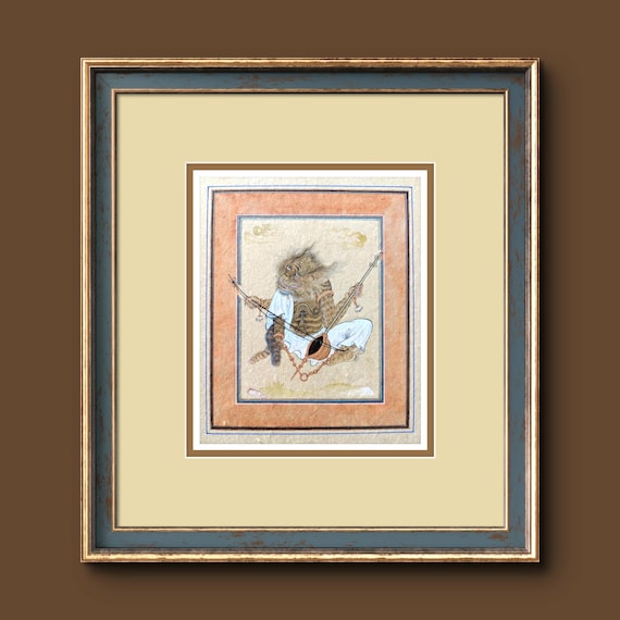 The Devil's Enigmatic Strings: A Majestic Art Vision of a Dark Entity Summoning an Otherworldly Symphony That Echoes Through Eternal Shadows