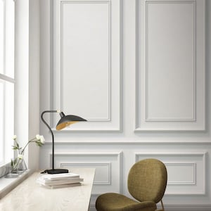 French panels wallpaper 3d effect wall mural elegant Peel and stick removable or Traditional wallpaper mural Accent wall