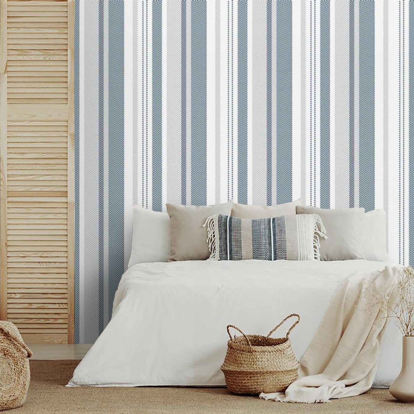Linen Look Wallpaper - Etsy Linen Look Wallpaper - Etsy