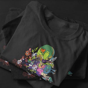 Powerpuff Girls Villains T-Shirt: 90s Cartoon Network Tee