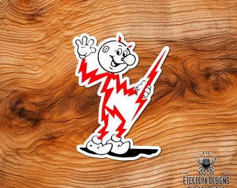 Zappy! - Lineman Collection - Hard Hat - Die Cut - Waterproof - Laptop-Skateboard-Car-Window decor-Tumbler sticker