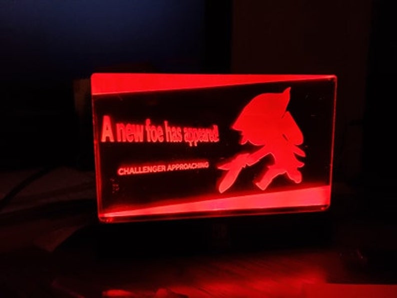 Custom Plate for Nintendo Switch Light Dock Challenger Approach