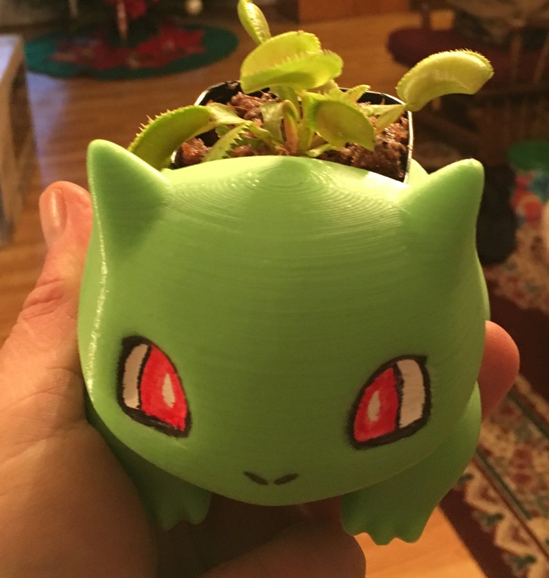 3D printed Bulbasaur planter Etsy