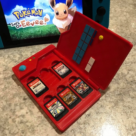 Pokedex Nintendo Switch Game Case Etsy