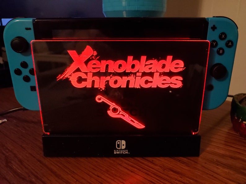 Custom Plate for Nintendo Switch Light Dock Etsy