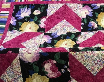 Quilted Bed Quilt/Quilt/Throw/Blanket