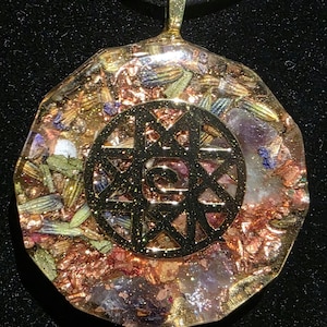 Orgonite pendant