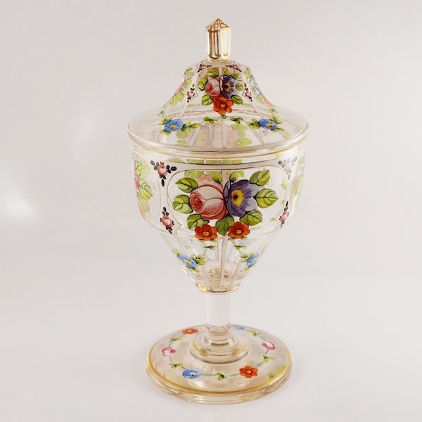 Painted Candy Dish Etsy