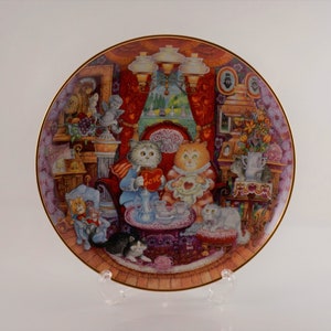 Franklin Mint &quot;Whisker Wuv&quot; Collector Plate