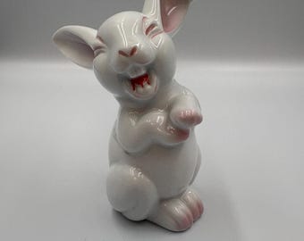 Rosenthal White "Laughing Rabbit" Figurine