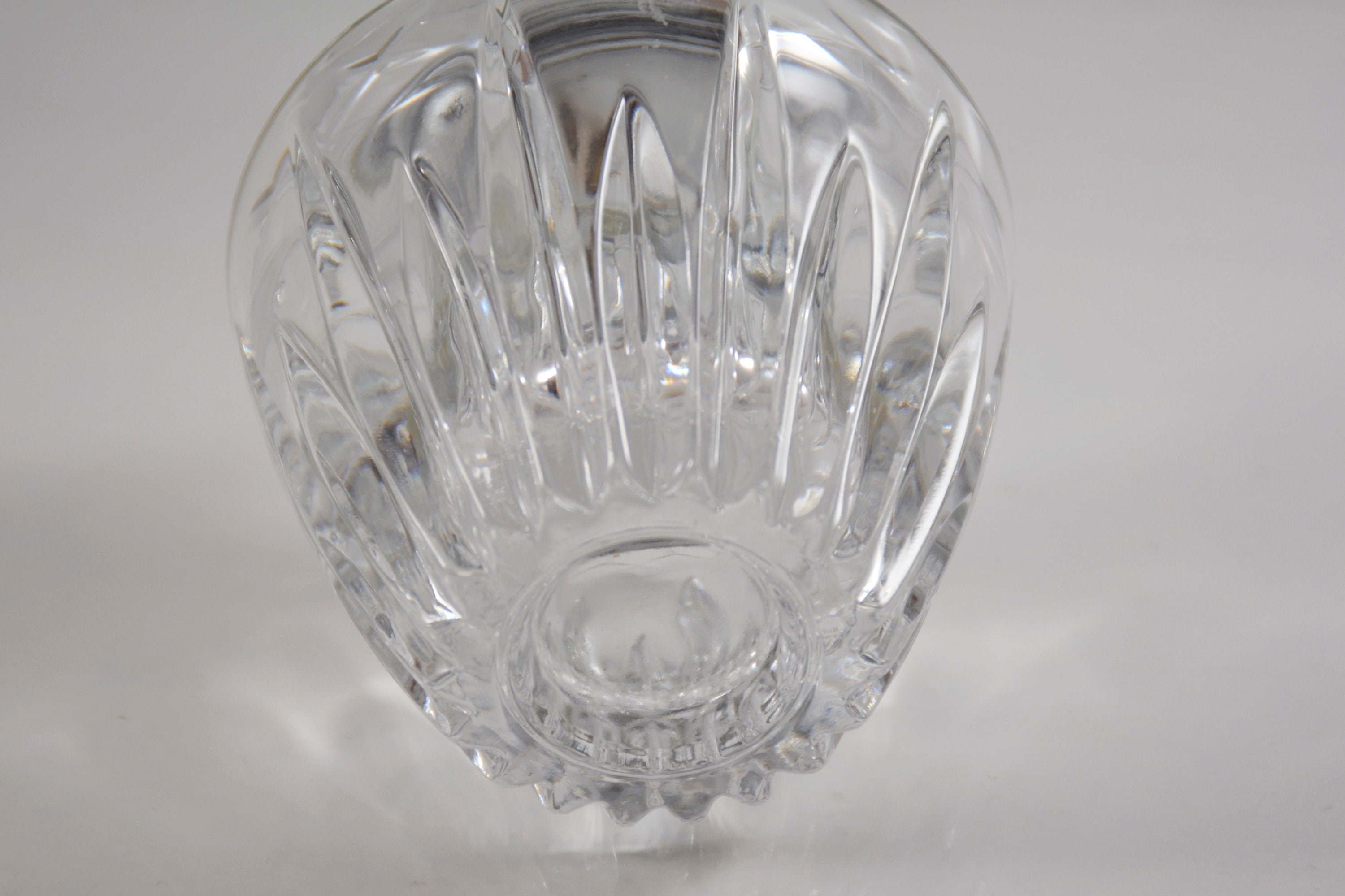 Clear Cut Glass Table Lighter Etsy Canada
