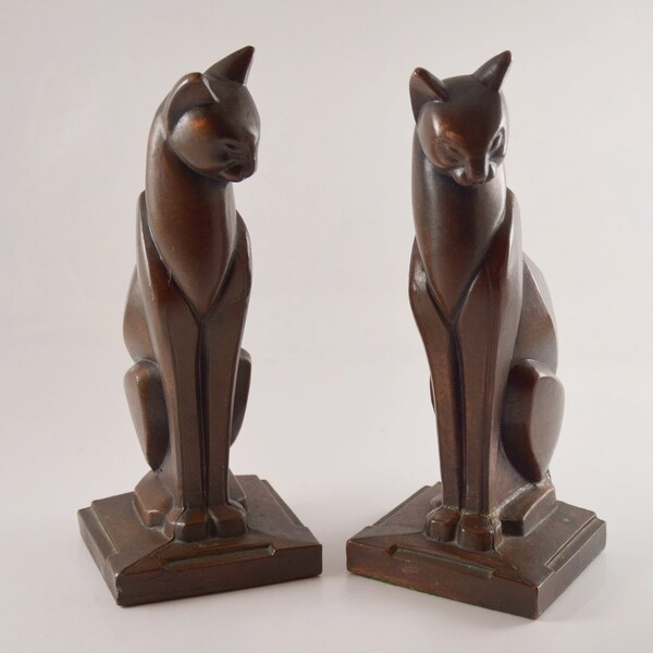 Art Deco Bookends Etsy