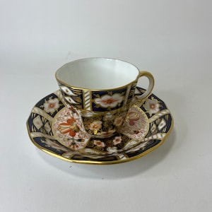 Royal Crown Derby Imari Teacup and Saucer #2451