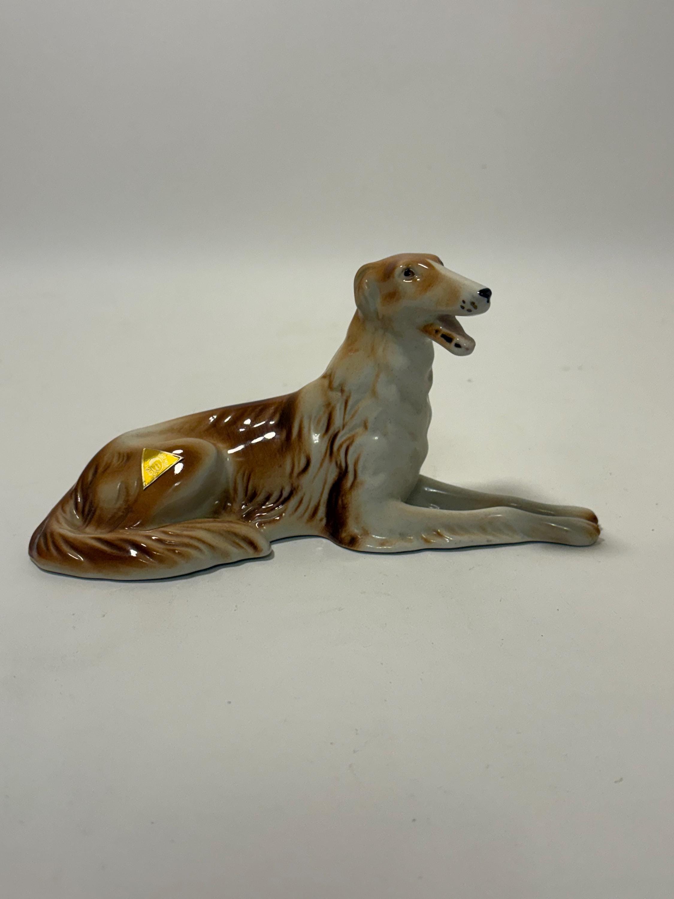 Royal Dux Dog - Etsy