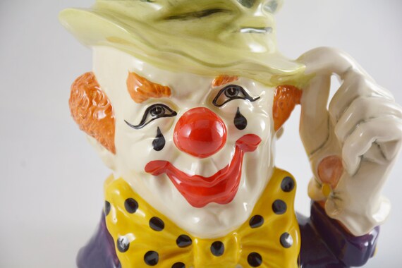 Royal Doulton the Clown Character Toby Jug - Etsy New Zealand