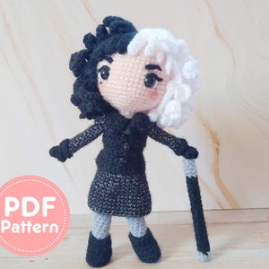 Cruella Amigurumi Pattern