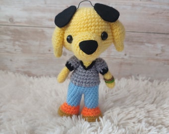 Colección Bojack Amigurumi Sr. Peanutbutter