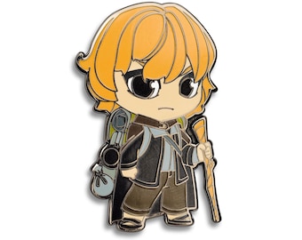 Hobbit Enamel Pin - Chibi Sam - Cute Pin - Bester Freund Pin - Lord der Chibis - Hard Enamel Pin - Begleiter