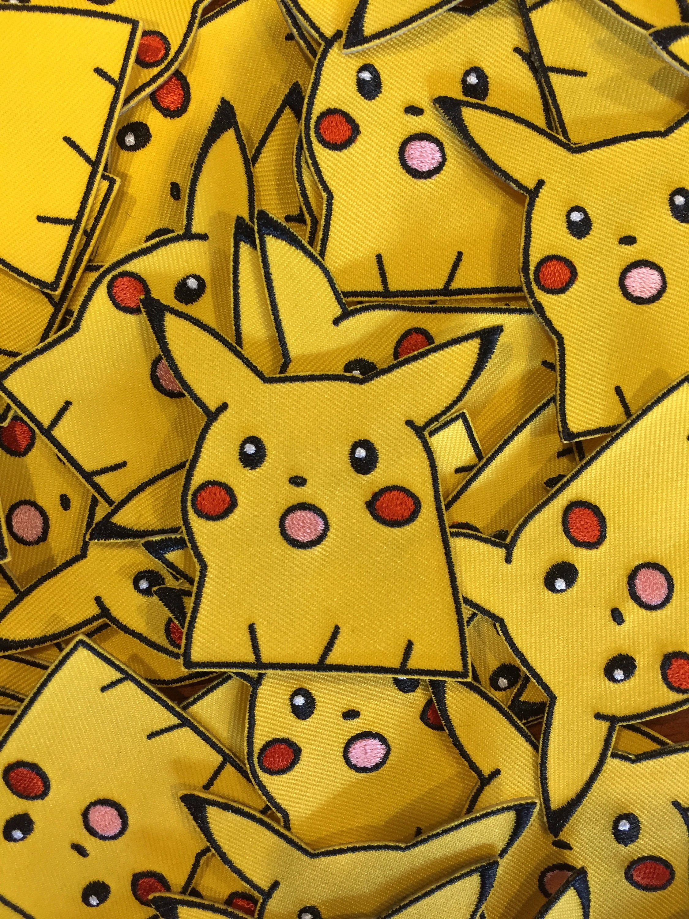 Patch Bordado Termocolante Pokémon Pikachu Fofinho