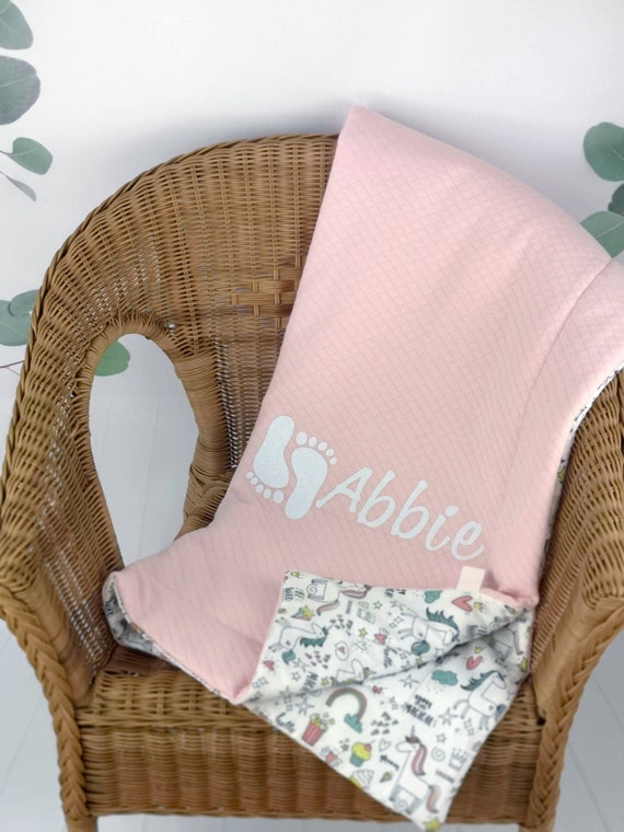 monogrammed baby blankets
