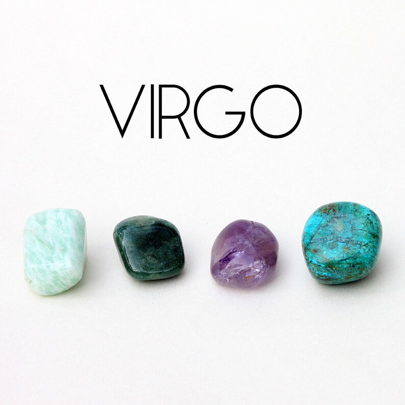 Virgo Healing Stones Set / Healing Crystals and Stones Sets / Etsy
