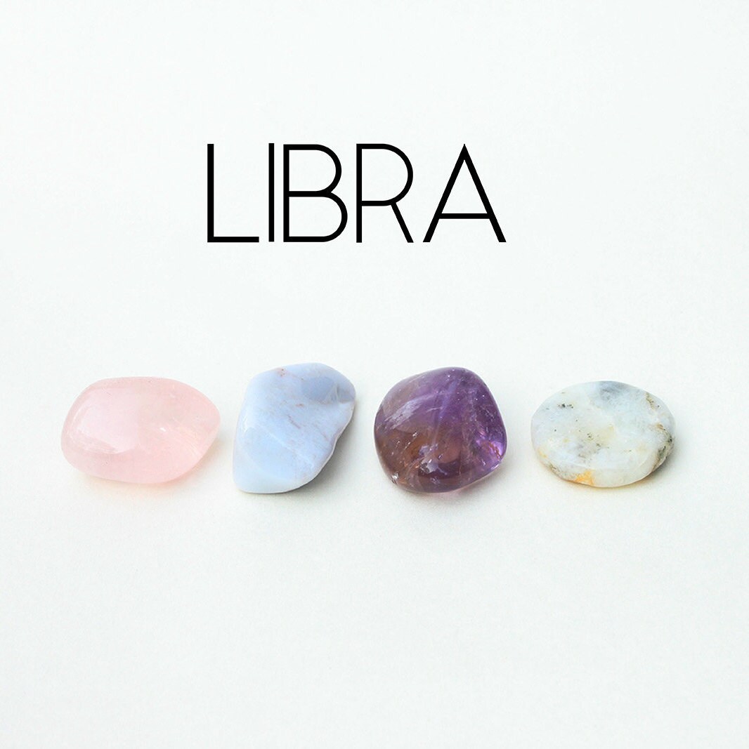 Libra Stones Set Libra Crystals Healing Stones Gemstones Gifts Etsy