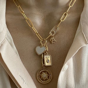Personalized Protection Talisman Necklace - Etsy