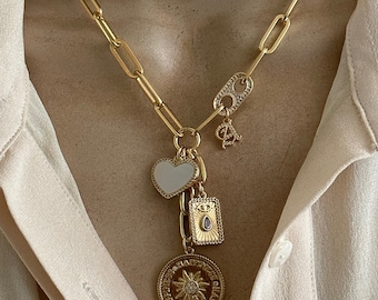 Collier Talisman de protection personnalisé