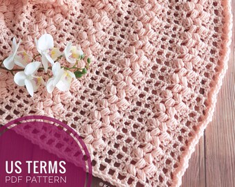 CROCHET PATTERN-Coral Patches Scarf, US Terms, Asymmetrical Scarf, Intermediate, Crochet Scarf Pattern, Crochet Pattern, one skein project